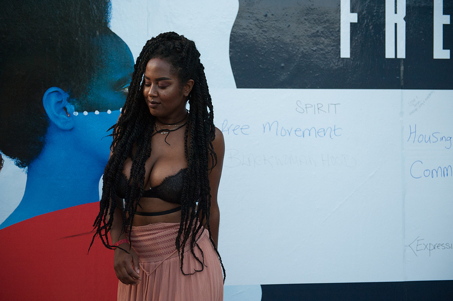 NEW YORK, NY - AUGUST 27: People participate in the annual Afropunk Music festival on August 27, 2016 in New York City. (Photo by Stephanie Keith/Getty Images)
